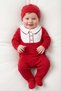 Boys' Baby Romper Set with Booties and Hat, 2-Piece Set, Long-Sleeved, Snap-Fastened, 3–6 Months - 7