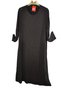 Plus Size Women's Pigment Printed Combed Cotton Dress - 3