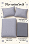 100% Cotton Gingham Duvet Cover Set, 4-Piece Set (100x150) - 4