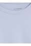 Peak New Season Blue 2-Pack Crew Neck Girls' T-Shirt - 6