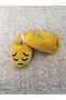 SAD FACE EMOJI DESIGN SOFT PLUSH HOUSE SLIPPERS WITH NON-SLIP SOLES COMFORTABLE HOUSE SLIPPERS - 5