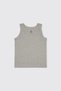 Boys' Gray-Mélange 3-Piece Tank Top Set - 3