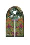 Country House Garden Print Silk Scarf DG21531-1