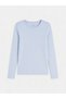 Peak New Season Blue 2-Pack Crew Neck Girls' T-Shirt - 2