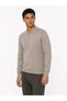 Men’s Polo Collar Sweater LF2043741 BEIGE - 4