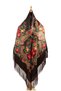 Traditional Black Folk Shawl - 3
