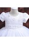 Angelique Lace Baby Dress - White - 3