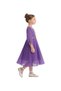 Majestic Purple Chiffon Formal Dress - 3