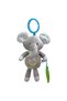 Plushie Stroller Toy with Teether Clip-Elephant - Elephant