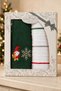 Boxed 2-Piece New Year's Embroidered Kitchen and Hand & Face Towel Set | 100% Cotton, 40x60 Dish Towel | Soft & Absorbent | New Year's Gift - 3