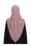 Stacy Chiffon Scarf Muslim Shawl - Dark Pink - 3