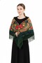 Empress Sapphire Blossom Shawl – Vintage Paisley - 2