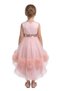 Princess Tutu Party Dress for Girls Light Pink - 3
