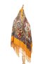 Royal Crimson Garden Shawl – Pavlovo Classic - 5
