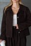 Velvet Blazer and Palazzo Pants Set - 2