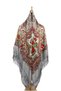 Traditional Grey Folk Shawl - 3