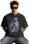 Unisex Oversized Kakashi Hatake Naruto Anime Character Pre-Printed Premium T-Shirt
