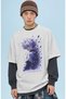 Unisex Oversized Killua Zoldyck Hunter X Hunter Anime Character Pre-Printed Premium T-Shirt
