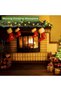 9FT Christmas Garland with 50 Lights, Artificial Christmas Decorations with Pine Cones and Berry Clusters, Holiday Garland for Indoor Outdoor Stairs Door Fireplace,New Year Decor (Green) - 7