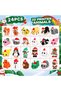 2026 Christmas Advent Calendar with Mini 3D Printed Animal Toys - 2