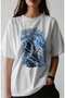Unisex Oversized Tōshirō Hitsugaya "Bleach" Anime Character Pre-Printed Premium T-Shirt - 2