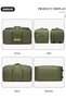 Foldable Rolling Duffel Bag with 2 Wheels, Light Weight Travel Duffel bag with Large Loading - 6