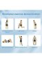 Bands for Exercise, Elastic Yoga Stretching Strap, Flex Strap 12 Loops for Physical Therapy, Pil - 8