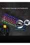 Wireless Bluetooth Tri-Mode (2.4G/Bluetooth/USB-C) Mechanical Keyboard, Multi-Platform Suppor - 6