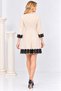Mini Dress with Guipure Lace Details on the Sleeves and Skirt - 5