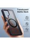 Magnetic Case for Samsung Galaxy S25 Ultra, Titanium Black - 4