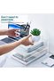 Stackable Acrylic Paper Tray Clear Desk Organizer Letter Size File Office Document - 2