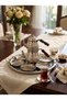 Copper Teapot Serving Tray and Plate Breakfast Set - 4