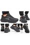 KP-2121 Men's Anatomical Sole Completely Waterproof Sneakers - 4
