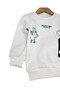 Boys' Baby Dinosaur-Printed Winter 3-Ply Fleece 1-2-3-4 Years Old 2-Piece Top and Bottom Set - 5