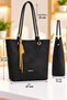 Suede Women's Shoulder Bag - 5