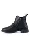 275 Genuine Leather Women's Casual Boots—Black - 4