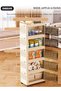 DUNISO 3 Layers Folding Storage Box with Lids, Plastic Stackable Storage Box Storage Bins with - 3