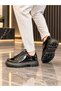 Men's Platform Sole Genuine Leather Casual Chic Sneakers - 3