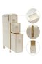 keke Multi-Layer Storage Cabinet with Wheels | Space-Saving Organizer for Room & Bathroom - 4