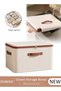 DUNISO Foldable Closet Storage Organizer with lid,Wardrobe Clothes Organize (Z5B083F956FD05868800CZ)