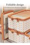 DUNISO 3 Pcs Wardrobe Clothes Organizer,Multifunctional Foldable Storage Box，With Handles - 3