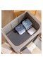 Hanayo 3 Pack Large Clothes Storage Boxes Foldable Durable Space Savers with See-Through Window - 2