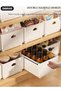 DUNISO 2PCS Retractable Storage Box, Foldable Multi Purpose Expandable Stackable Bins with - 5