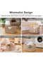 75L Woven Cotton Rope Basket, Collapsible Storage Bin with Handles - 5