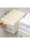 DUNISO 8 Pcs Linen Storage BinsWardrobe Clothes Organizer,Multifunctional Foldable Storage Box，With - 4