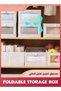 EETU 6 Pack Linen Storage Bins,Storage Containers For Organizing - 5