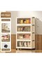 TodyJeyHo 4-layer foldable storage box with lid and wheels - 2