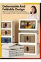 DBLEW Stackable 4-Tier Plastic Storage Bins Large Clothes Cabinet Containers Organizer Box For - 2