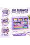 Lukadah 6 Compartment Drawer Organizer, Clear Plastic Storage Drawers - 5