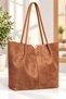 Suede Women's Shoulder Bag 1050 - 3